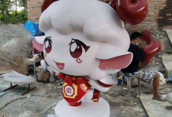 卡通工人雕塑廠家 彩繪民俗雕塑 公園勞動(dòng)雕塑