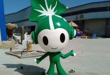 商業(yè)街福娃雕塑廠家 烤漆體育雕塑 彩繪奧運(yùn)雕塑