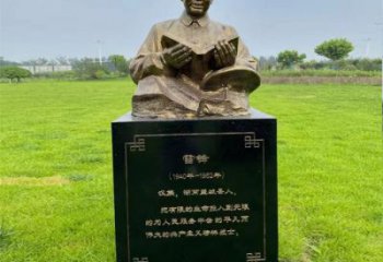 房地產(chǎn)雷鋒雕塑廠家 景觀人物雕塑 英雄胸像雕塑