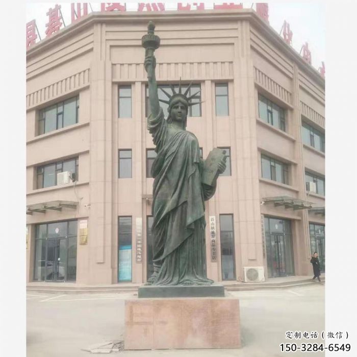 草地和平女神雕塑廠家 現(xiàn)代人物雕塑 大型歐式雕塑