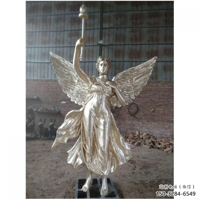 制作大型和平女神雕塑 仿真人物雕塑 戶外歐式雕塑