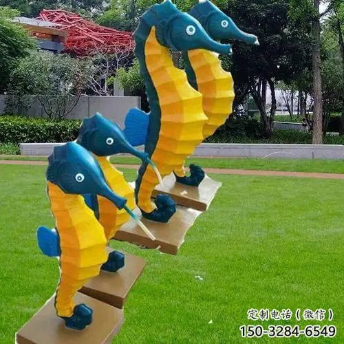 動(dòng)漫河馬雕塑，動(dòng)物卡通雕塑，彩繪工藝