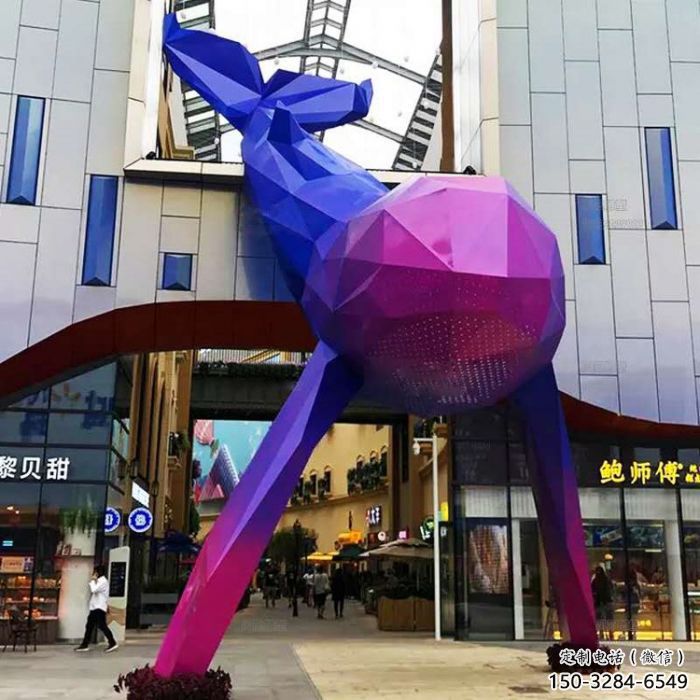 大型鯨魚雕塑，鏤空燈光原理，動物廣場擺件雕塑