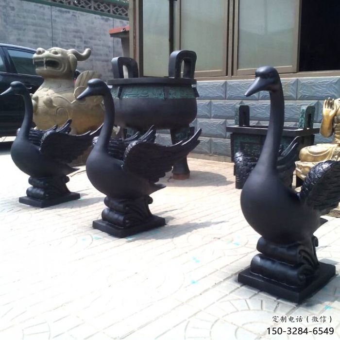 鴨子雕塑廠家，仿真動(dòng)物， 動(dòng)物雕塑生產(chǎn)