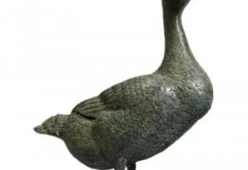 現(xiàn)代鴨子雕塑廠家，仿真動(dòng)物， 街頭動(dòng)物擺件