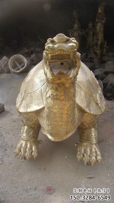 創(chuàng)意海龜?shù)袼軓S家 步行街店門口雕塑 動(dòng)物小品