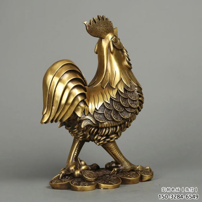 景區(qū)小雞雕塑，廣場(chǎng)主題，仿古工藝