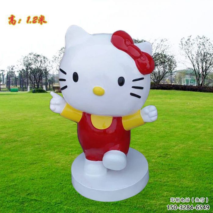 承接室內(nèi)小貓雕塑，景觀題材，動(dòng)漫主題效果