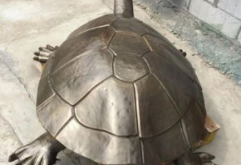 古銅色海龜?shù)袼芄?yīng)商 大型城市雕塑 商業(yè)街?jǐn)[件