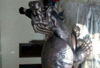 提供海龜?shù)袼軓S家，神獸動物擺件，鑄銅工藝制作
