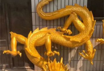 仿真龍頭雕塑廠家，公園動(dòng)物雕塑，房地產(chǎn)售樓處擺件