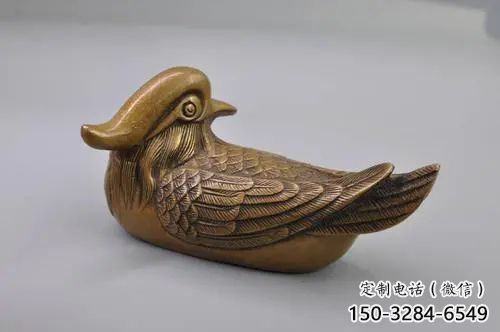 仿真鴛鴦雕塑價(jià)格 店門口園林雕塑 動(dòng)物小品