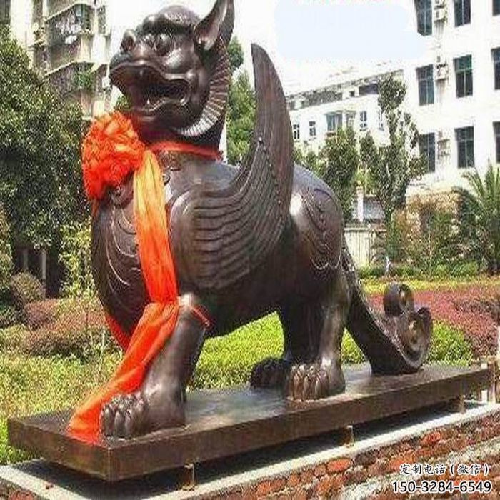 公園白虎雕塑生產(chǎn)商，玻璃鋼歐式雕塑，仿古擺件
