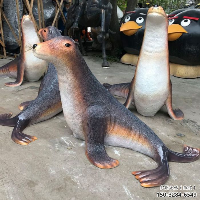 大型海豹雕塑廠家 門口創(chuàng)意雕塑 售樓處小品 大型海豹雕塑廠家 門口創(chuàng)意雕塑 售樓處小品