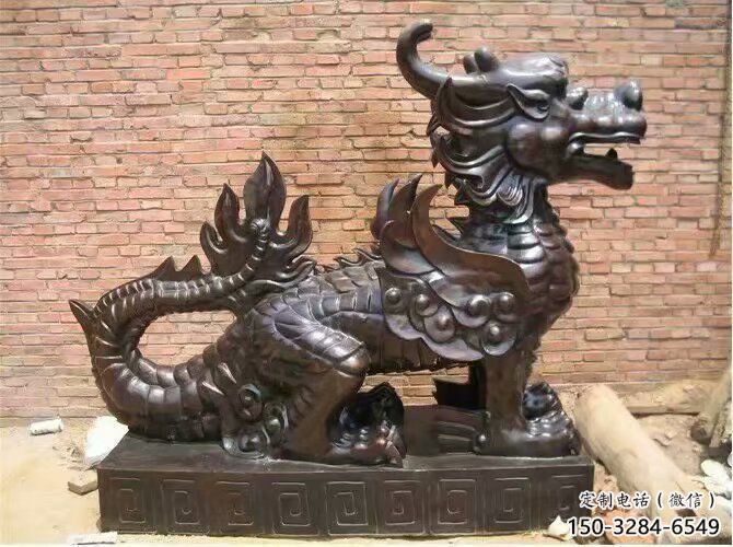 抽象貔貅雕塑，戶外動(dòng)物雕塑，仿古擺件