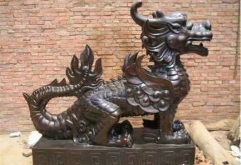 抽象貔貅雕塑，戶(hù)外動(dòng)物雕塑，仿古擺件