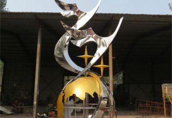 大型鴿子雕塑廠家，鍍金歐式雕塑，仿古擺件