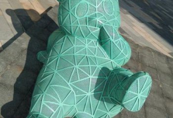 幼兒園狗熊雕塑，動漫文化雕塑，鑄造制作