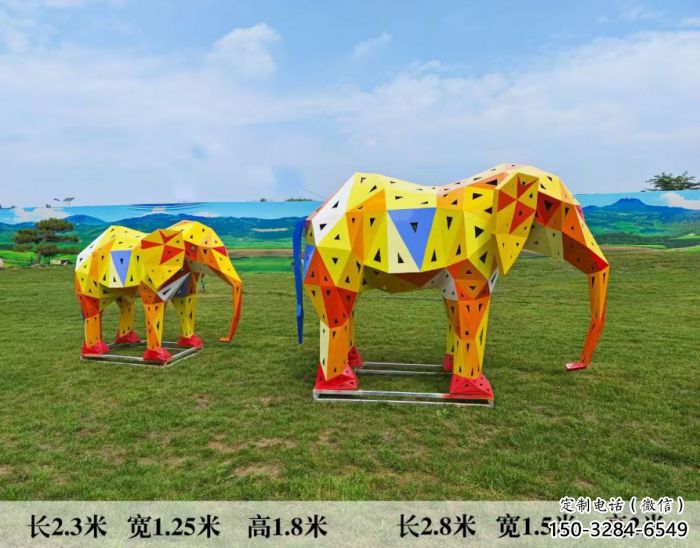 金屬大象雕塑制作觀賞型，城市裝飾，空間烤漆大象雕塑標(biāo)準(zhǔn)