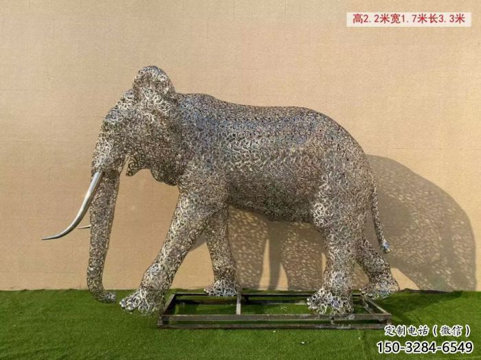 大象雕塑選定，景觀雕塑，景觀鏤空大象雕塑生產(chǎn)商