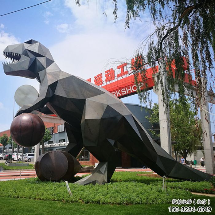 景區(qū)恐龍雕塑供給，動物雕塑，烤漆恐龍雕塑供求