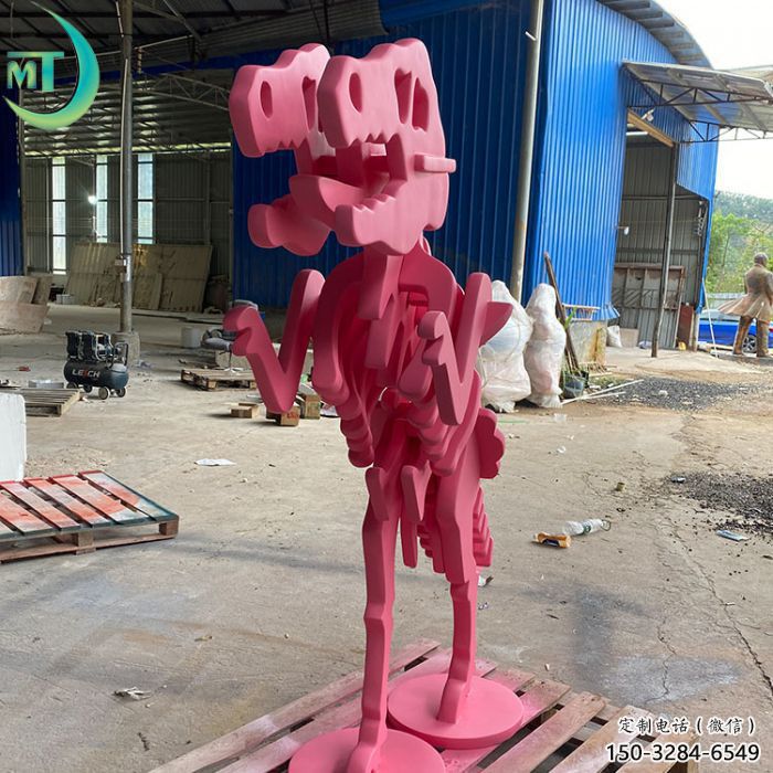 恐龍雕塑提供，美陳雕塑，景觀恐龍骨架雕塑制作