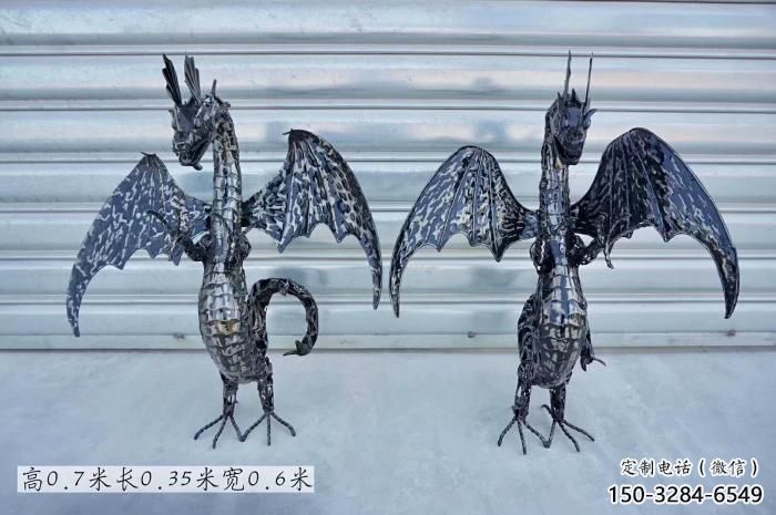 恐龍雕塑常用，鋼管組合，景觀鐵藝恐龍雕塑定價(jià)