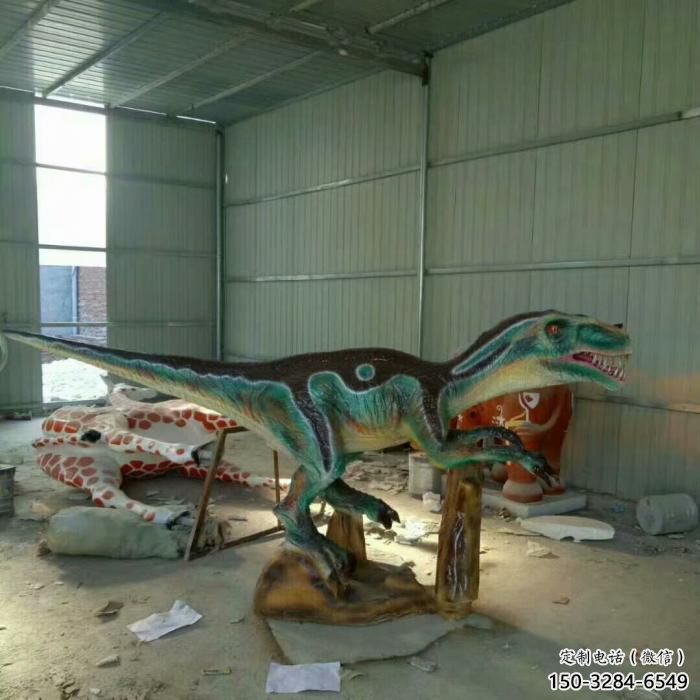 恐龍雕塑定做，小區(qū)擺件，軟體發(fā)聲恐龍雕塑制作