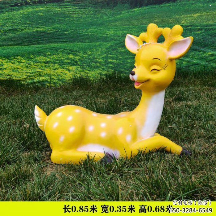 小鹿雕塑精選，戶外雕塑，景觀卡通小鹿雕塑優(yōu)價(jià)