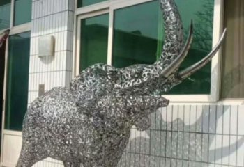大象雕塑通用，街頭雕塑，鏤空大象雕塑標準