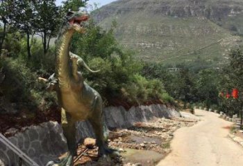 景觀恐龍雕塑制造商，公園雕塑，玻璃鋼恐龍雕塑供給