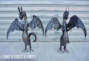 恐龍雕塑常用，鋼管組合，景觀鐵藝恐龍雕塑定價(jià)
