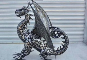 主題恐龍雕塑供給，中式工藝，景觀鐵藝恐龍雕塑精品