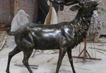 銅小鹿雕塑精選，鑄銅制作，小鹿銅雕塑標(biāo)準(zhǔn)