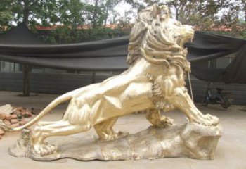 獅子雕塑通用，街頭雕塑，黃銅走獅雕塑標(biāo)準(zhǔn)