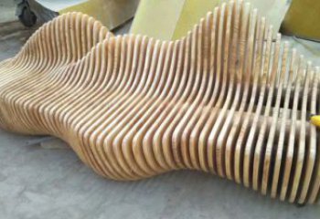 售樓部坐凳雕塑，噴砂雕塑，烤漆題材