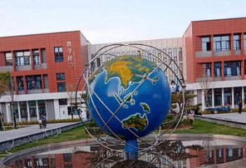 地球雕塑精選，公園小品，不銹鋼地球雕塑精品