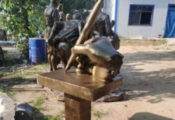 龍華手握鋼筆雕塑，街道標(biāo)識(shí)，玻璃鋼手握鋼筆雕塑廠家