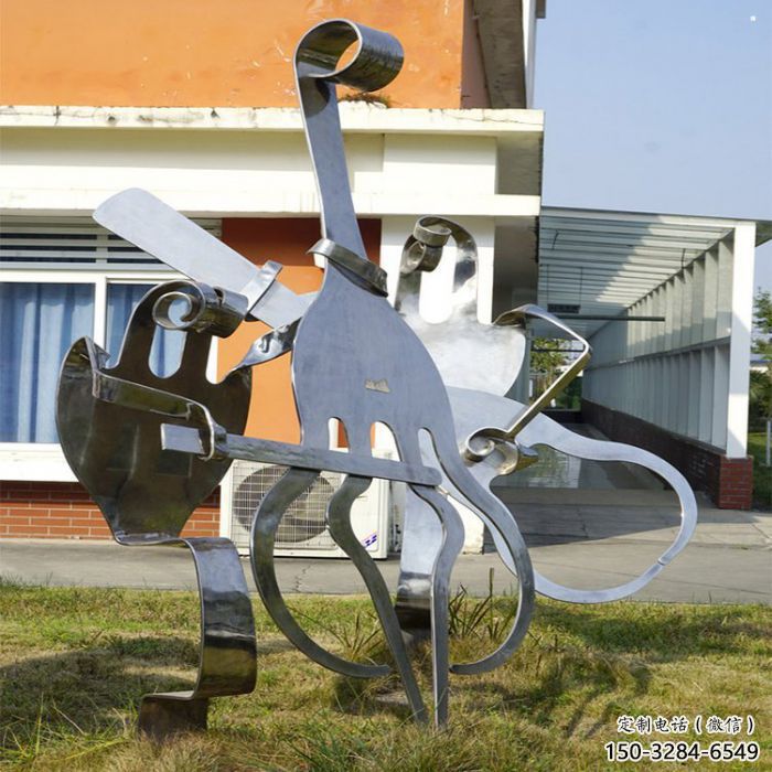鄭州音樂符號(hào)雕塑預(yù)定，露天雕塑，公園廣場(chǎng)符號(hào)雕塑制作