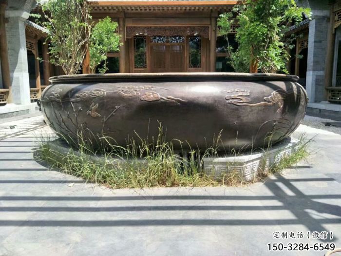 開封鑄銅缸雕塑加工