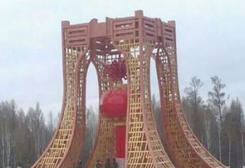 焦作景區(qū)燈籠球雕塑供給，公園雕塑，燈籠球雕塑供求