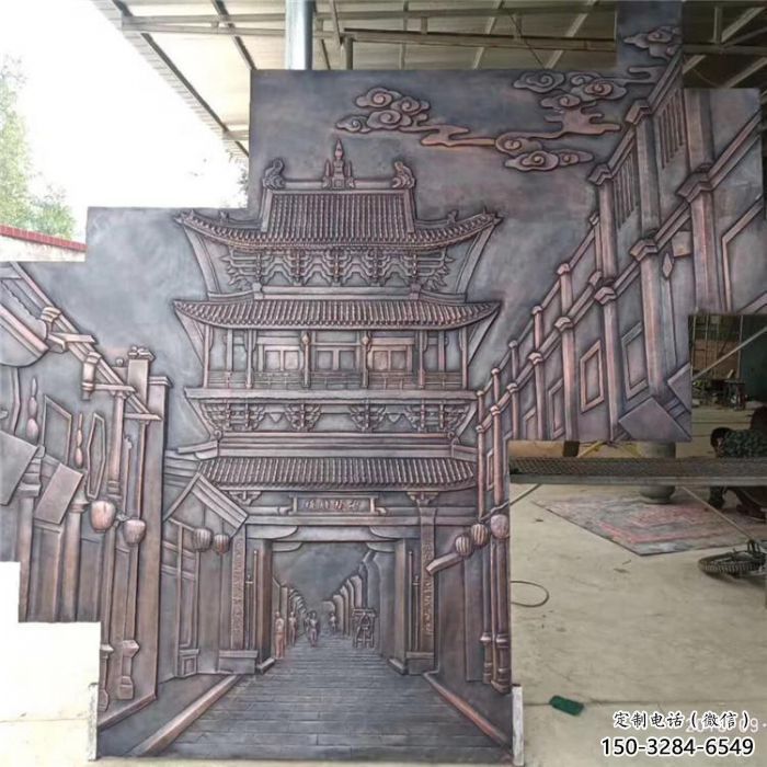 佳木斯地產(chǎn)浮雕供求，景區(qū)案例，景觀鍛銅浮雕廠家精選