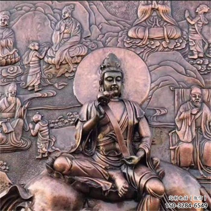 阜新佛像浮雕精選，鑄銅藝術(shù)，鑄造佛像浮雕廠家