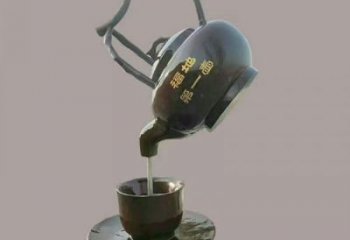 萍鄉(xiāng)玄關(guān)懸壺雕塑
