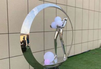 和平仙子雕塑展品，公園小品，景觀圓環(huán)仙子雕塑生產(chǎn)商