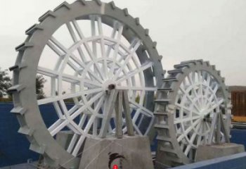和林格爾鑄造齒輪雕塑
