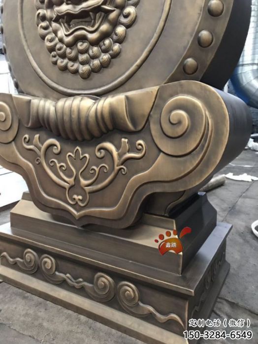 原州抱箍鑄造觀賞型，露天雕塑，鑄銅抱箍雕塑訂做