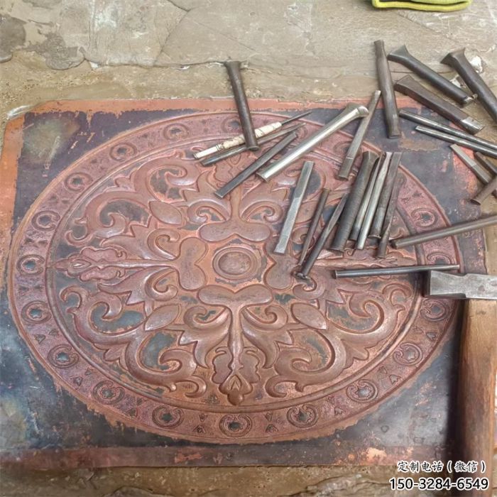 陽(yáng)花卉浮雕精品，鍛銅構(gòu)件，別墅花卉浮雕廠家