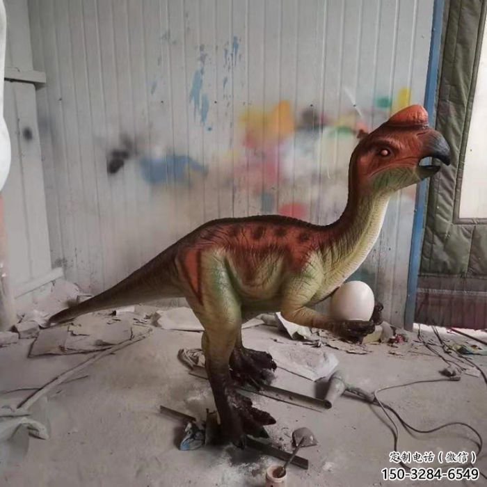 克孜勒蘇柯抽象恐龍雕塑制造，動物雕塑，玻璃鋼恐龍雕塑展品