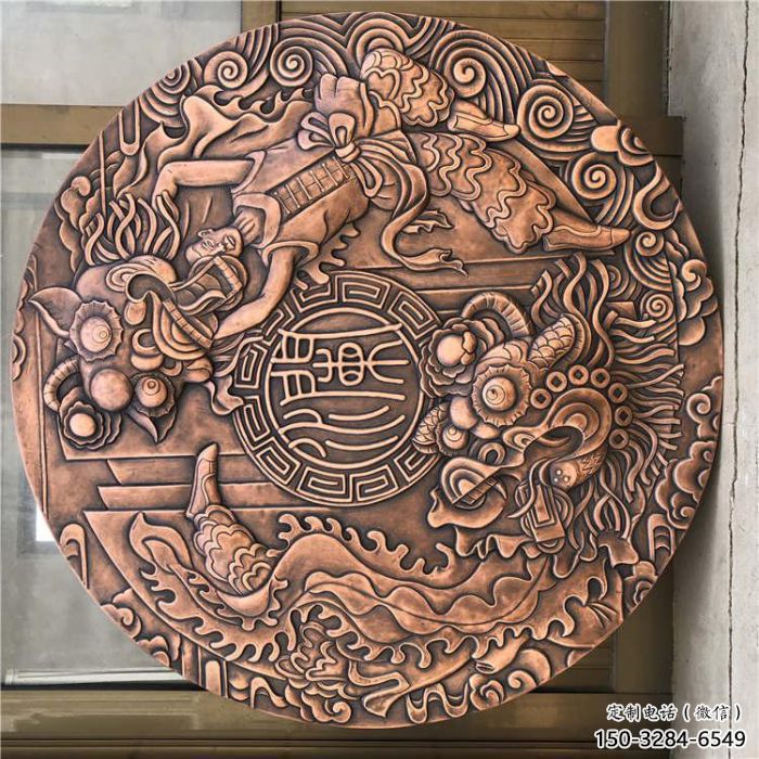 德宏戶外浮雕供求，村標(biāo)概念，鍛銅浮雕制作廠家